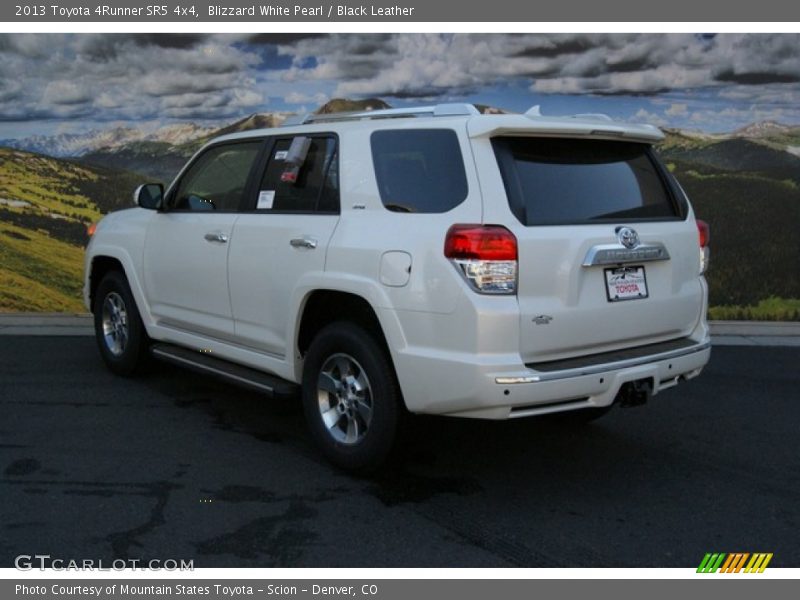 Blizzard White Pearl / Black Leather 2013 Toyota 4Runner SR5 4x4