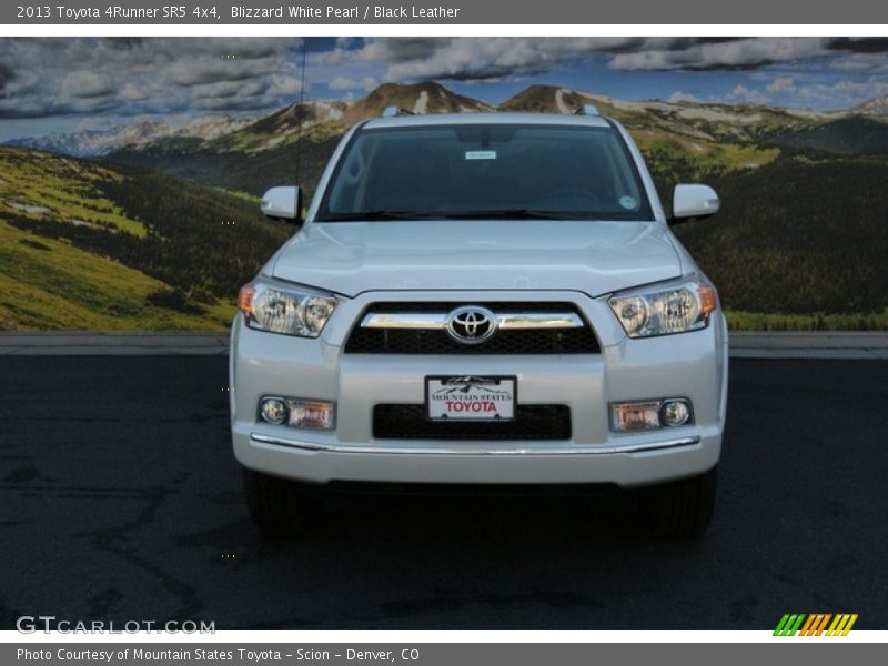 Blizzard White Pearl / Black Leather 2013 Toyota 4Runner SR5 4x4