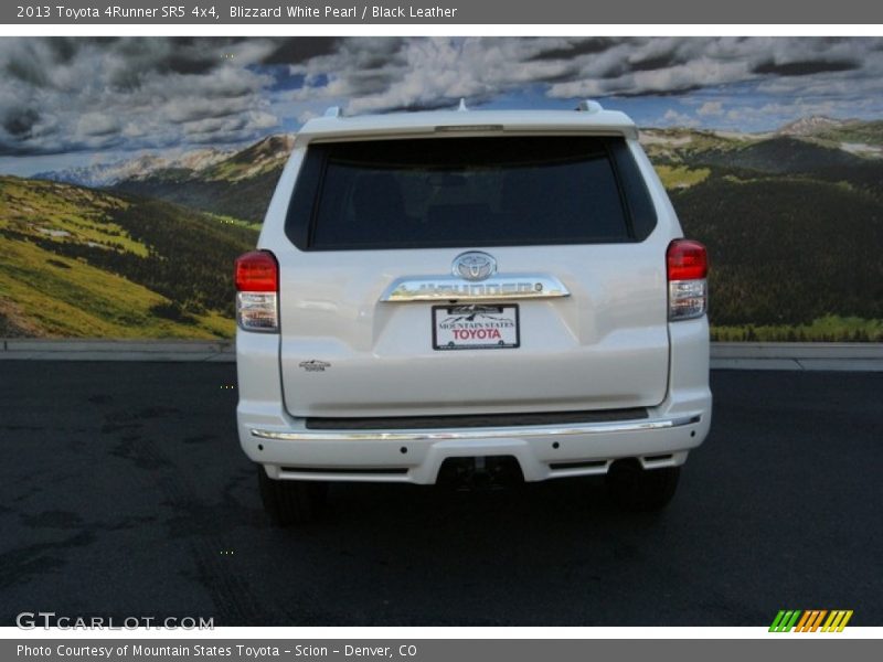Blizzard White Pearl / Black Leather 2013 Toyota 4Runner SR5 4x4