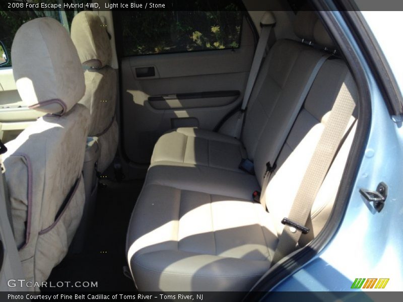 Light Ice Blue / Stone 2008 Ford Escape Hybrid 4WD
