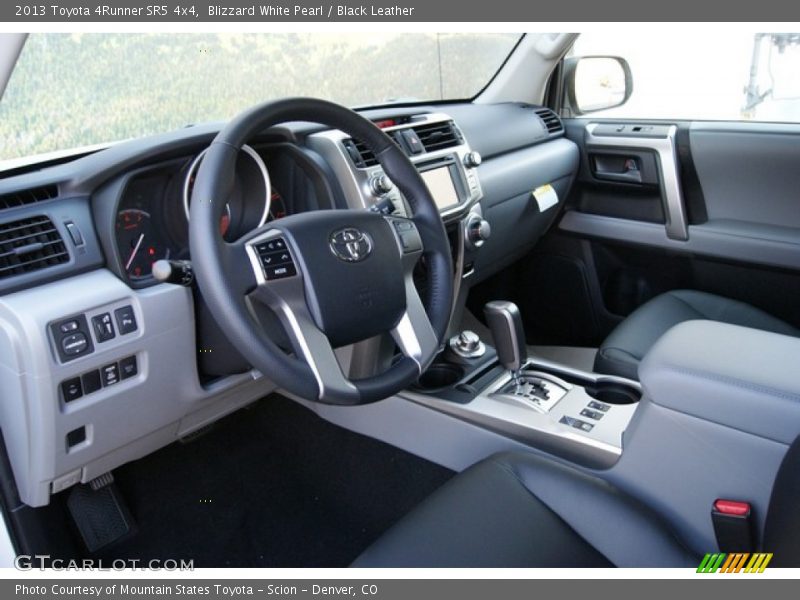 Blizzard White Pearl / Black Leather 2013 Toyota 4Runner SR5 4x4
