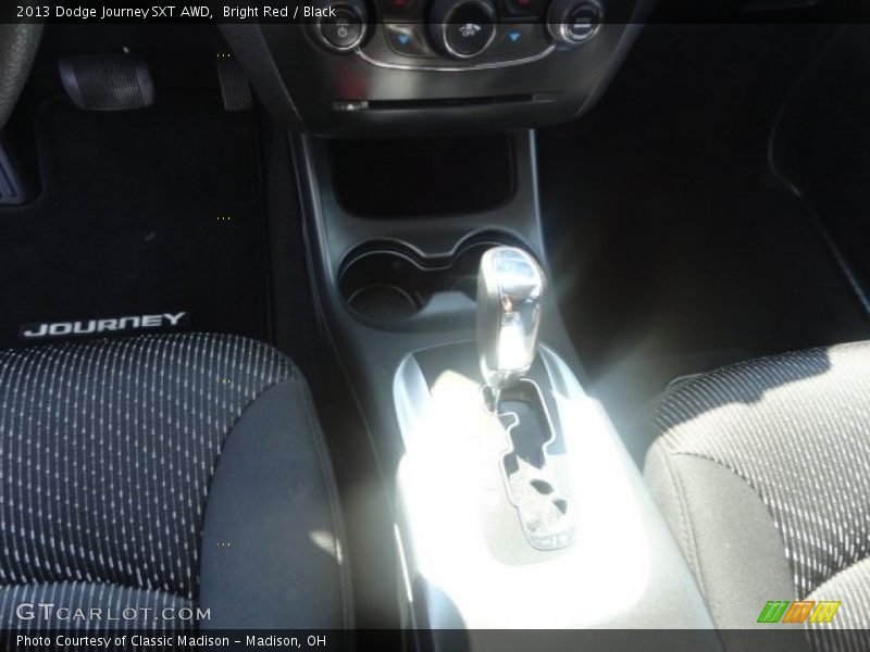 Bright Red / Black 2013 Dodge Journey SXT AWD