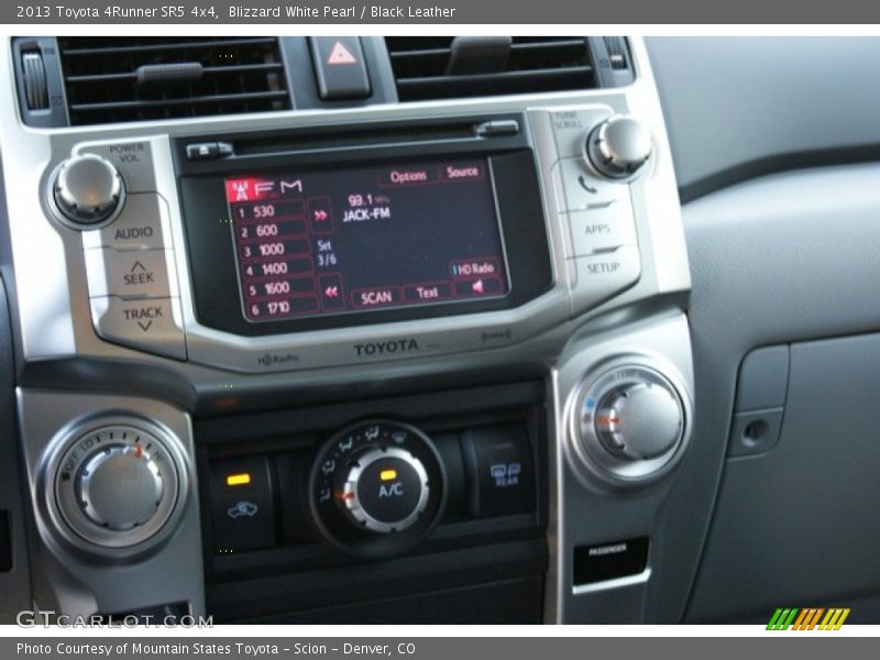 Blizzard White Pearl / Black Leather 2013 Toyota 4Runner SR5 4x4
