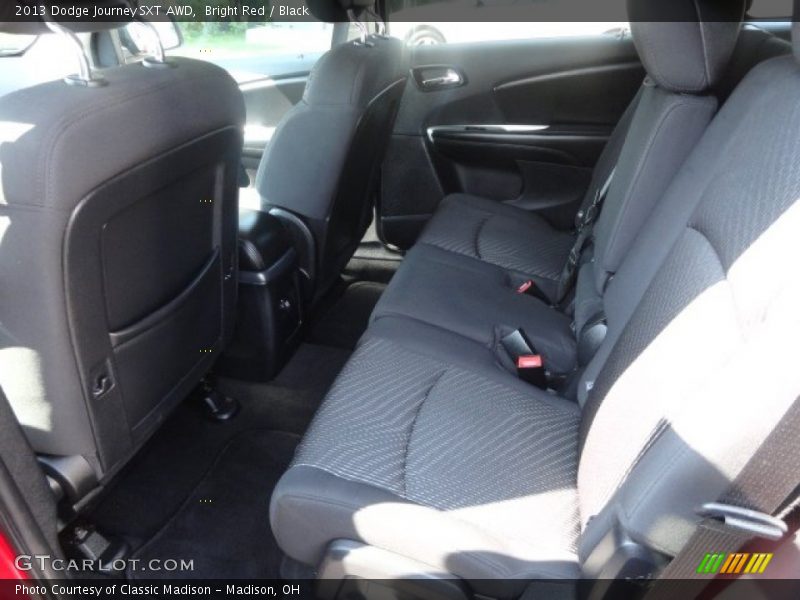 Bright Red / Black 2013 Dodge Journey SXT AWD