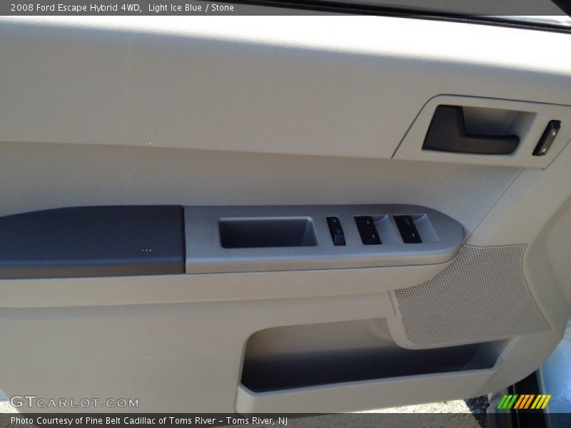 Light Ice Blue / Stone 2008 Ford Escape Hybrid 4WD