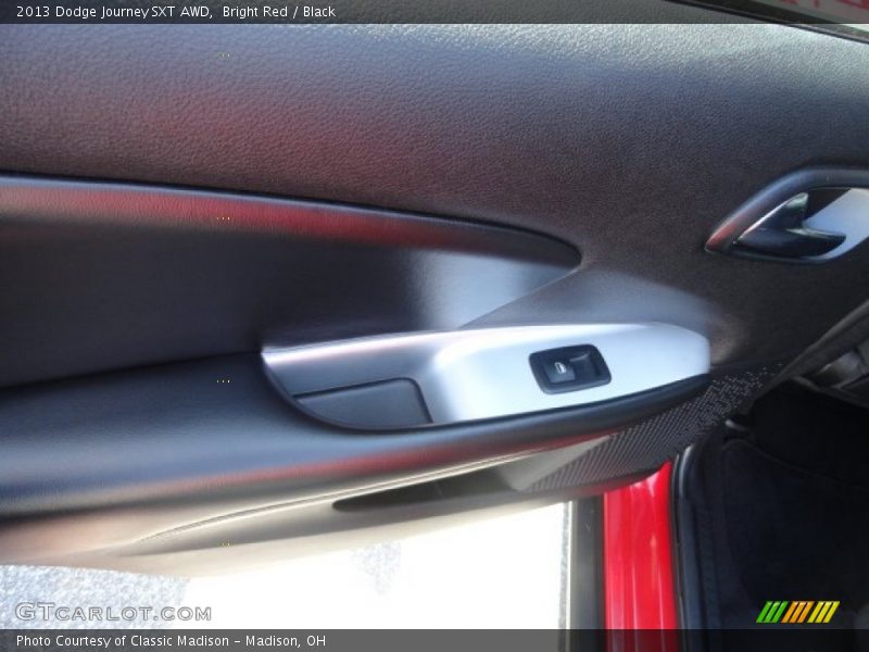 Bright Red / Black 2013 Dodge Journey SXT AWD
