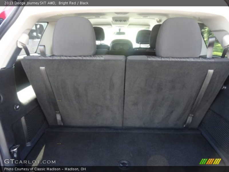 Bright Red / Black 2013 Dodge Journey SXT AWD