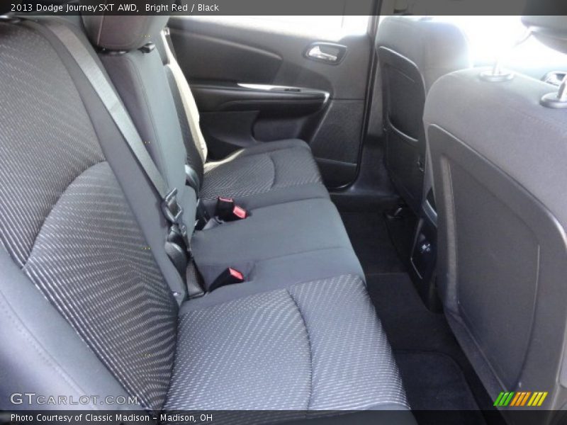 Bright Red / Black 2013 Dodge Journey SXT AWD