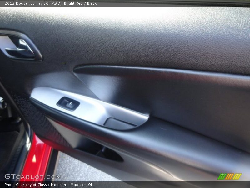 Bright Red / Black 2013 Dodge Journey SXT AWD