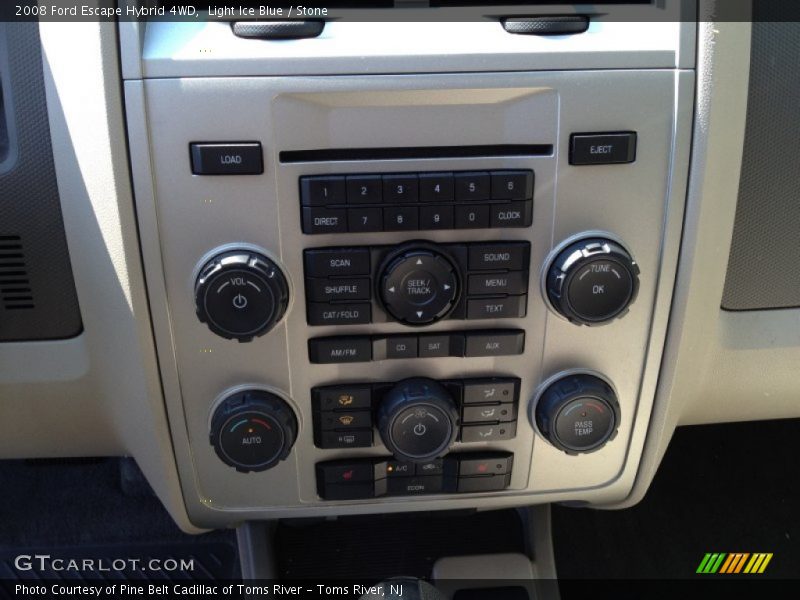 Light Ice Blue / Stone 2008 Ford Escape Hybrid 4WD