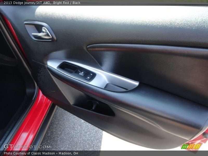 Bright Red / Black 2013 Dodge Journey SXT AWD