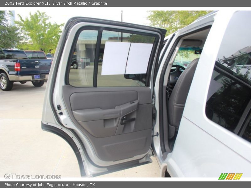 Silver Birch Metallic / Graphite 2002 Ford Explorer XLT