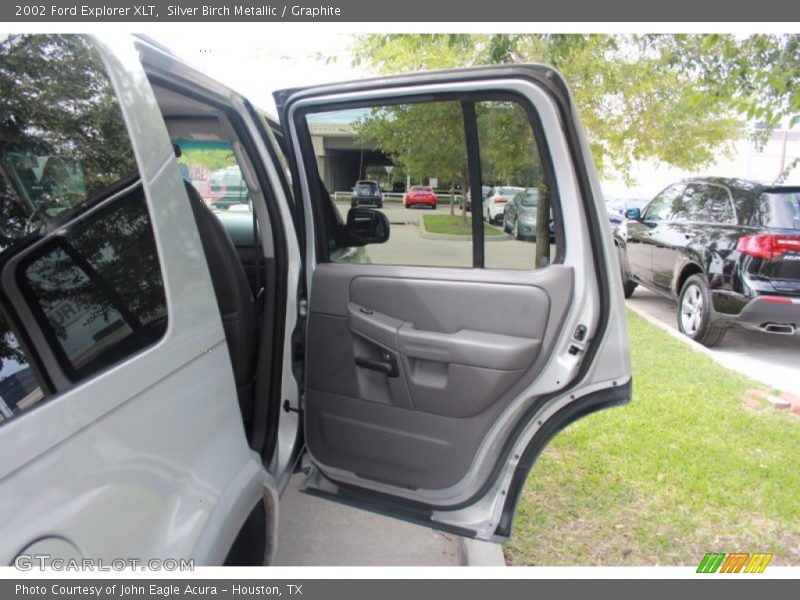 Silver Birch Metallic / Graphite 2002 Ford Explorer XLT