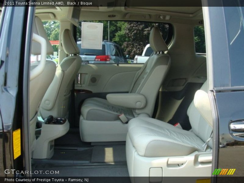 Black / Bisque 2011 Toyota Sienna Limited AWD