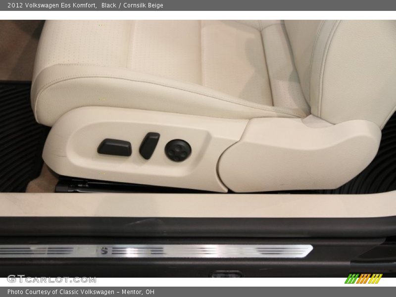 Black / Cornsilk Beige 2012 Volkswagen Eos Komfort