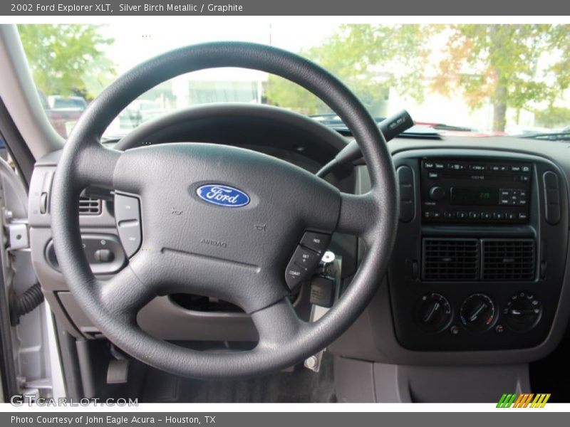 Silver Birch Metallic / Graphite 2002 Ford Explorer XLT