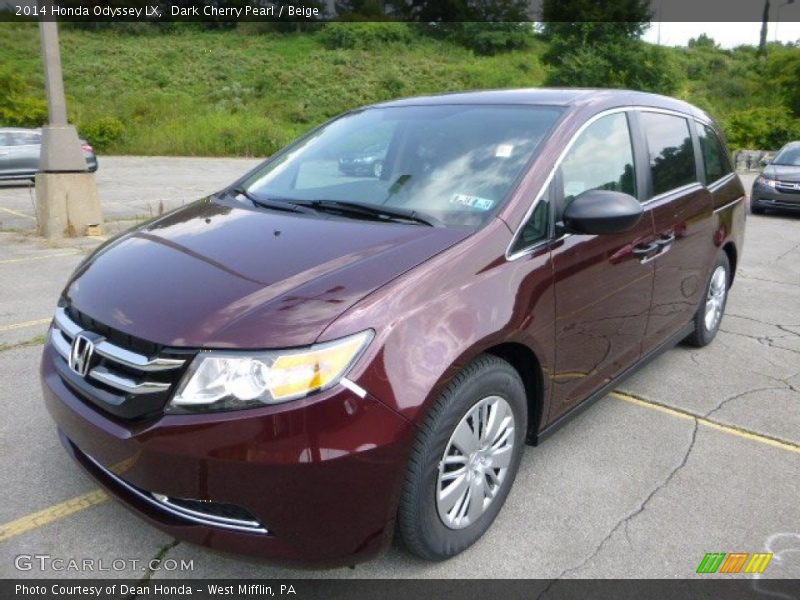 Front 3/4 View of 2014 Odyssey LX