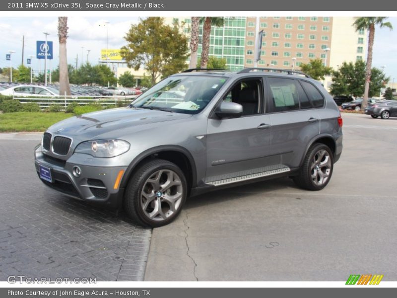 Space Gray Metallic / Black 2011 BMW X5 xDrive 35i