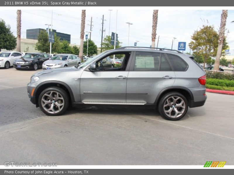 Space Gray Metallic / Black 2011 BMW X5 xDrive 35i