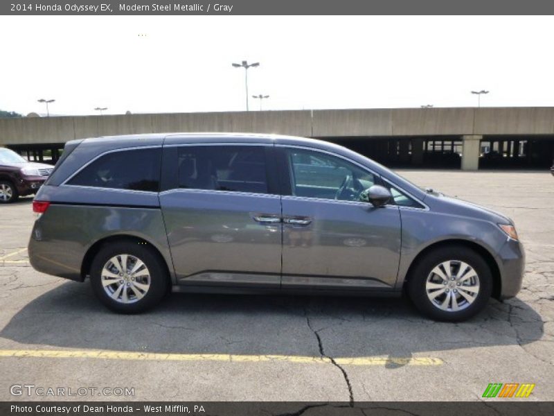 Modern Steel Metallic / Gray 2014 Honda Odyssey EX