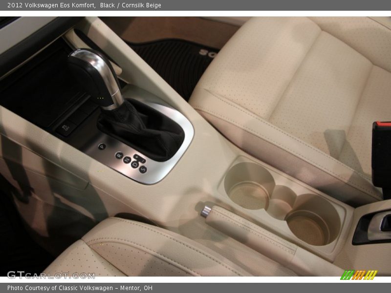 Black / Cornsilk Beige 2012 Volkswagen Eos Komfort