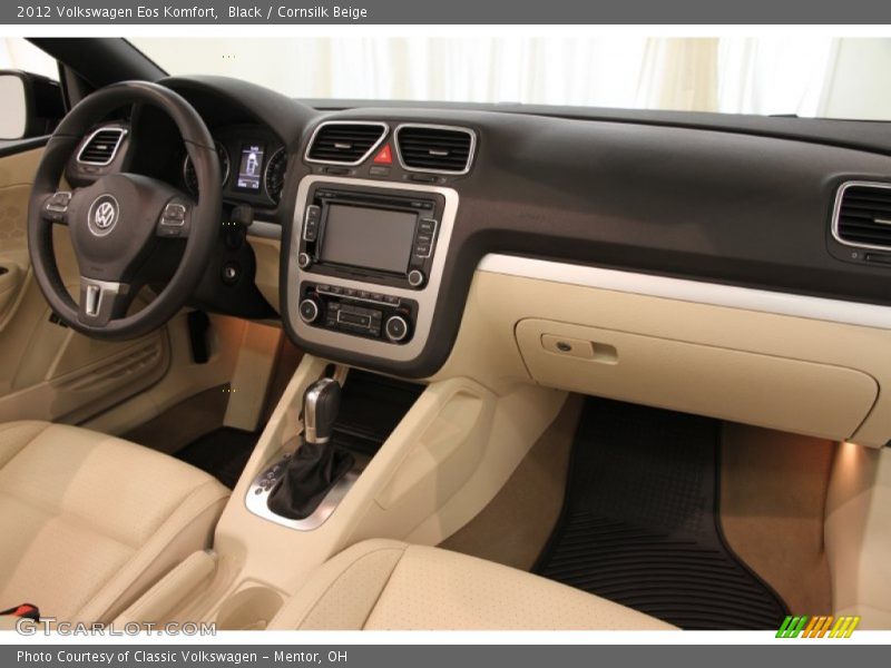 Black / Cornsilk Beige 2012 Volkswagen Eos Komfort