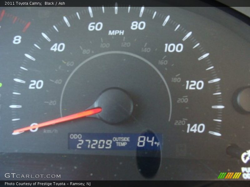 Black / Ash 2011 Toyota Camry