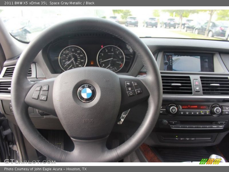 Space Gray Metallic / Black 2011 BMW X5 xDrive 35i