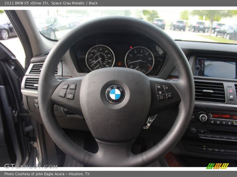 Space Gray Metallic / Black 2011 BMW X5 xDrive 35i