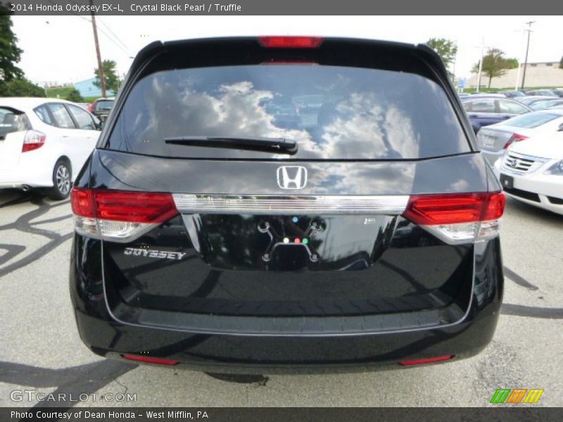 Crystal Black Pearl / Truffle 2014 Honda Odyssey EX-L