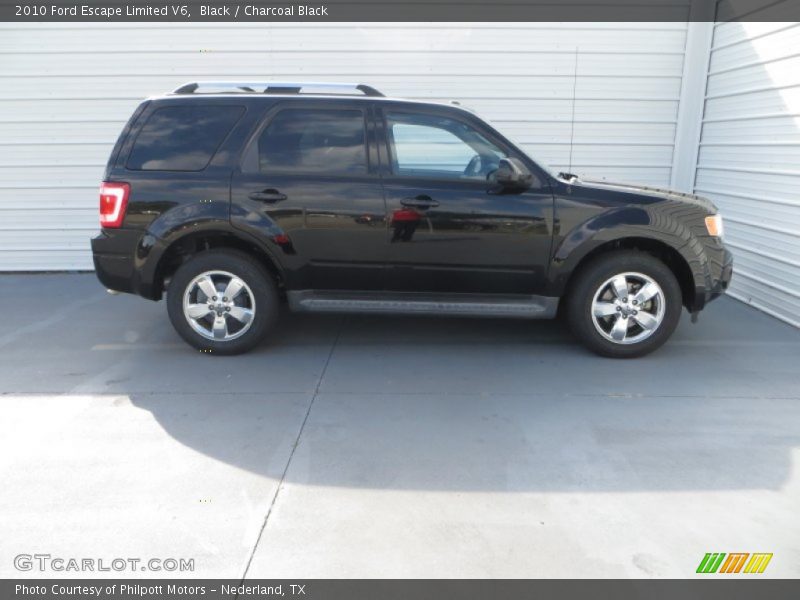 Black / Charcoal Black 2010 Ford Escape Limited V6