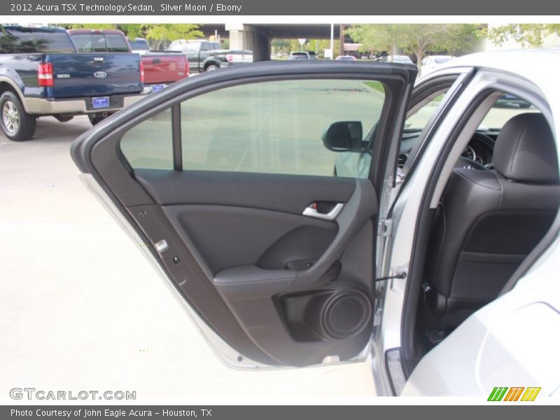 Silver Moon / Ebony 2012 Acura TSX Technology Sedan