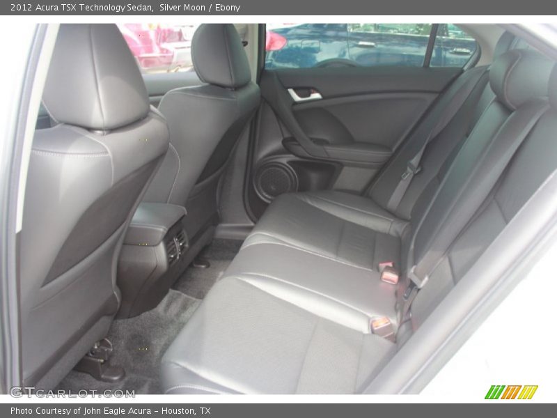 Silver Moon / Ebony 2012 Acura TSX Technology Sedan