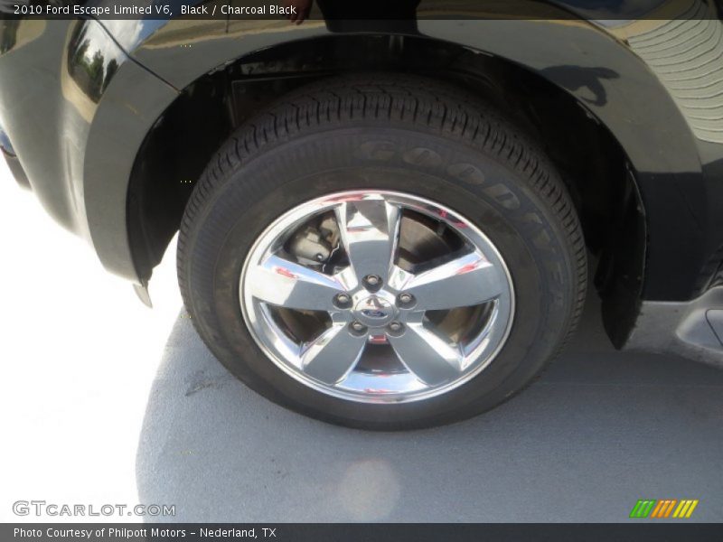 Black / Charcoal Black 2010 Ford Escape Limited V6