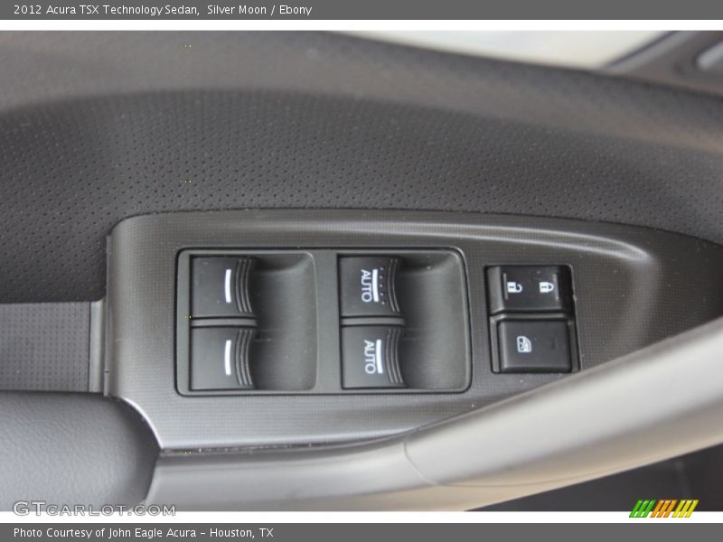 Silver Moon / Ebony 2012 Acura TSX Technology Sedan