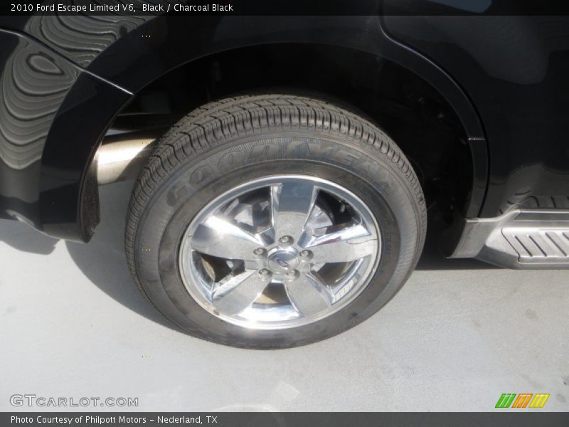 Black / Charcoal Black 2010 Ford Escape Limited V6