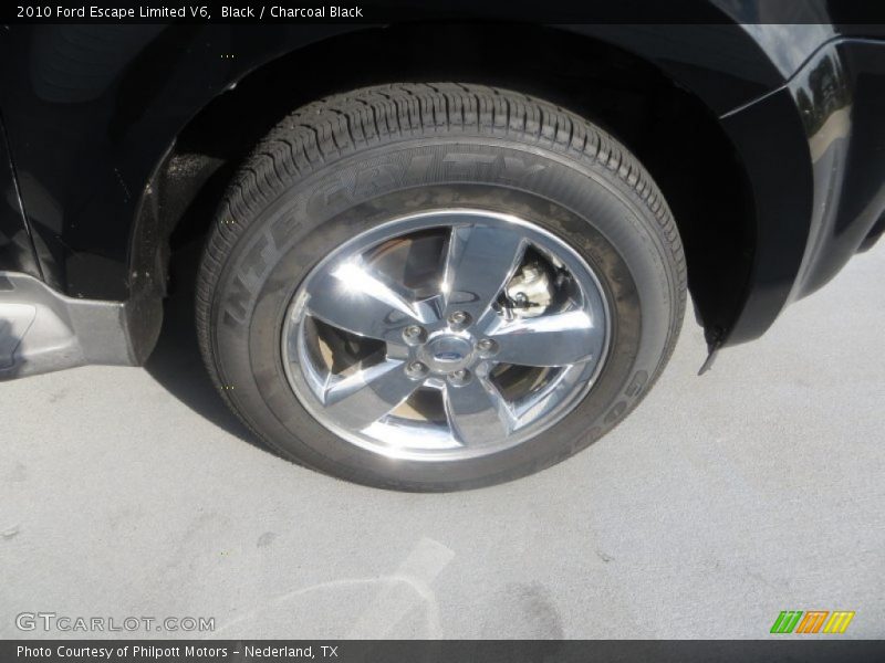Black / Charcoal Black 2010 Ford Escape Limited V6