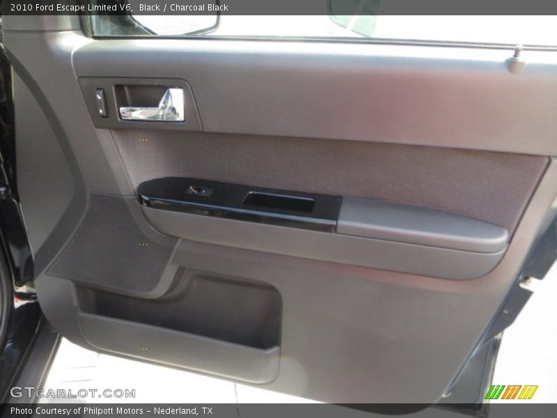 Black / Charcoal Black 2010 Ford Escape Limited V6