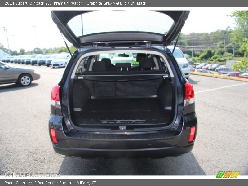 Graphite Gray Metallic / Off Black 2011 Subaru Outback 2.5i Premium Wagon