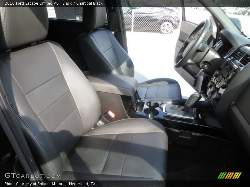 Black / Charcoal Black 2010 Ford Escape Limited V6