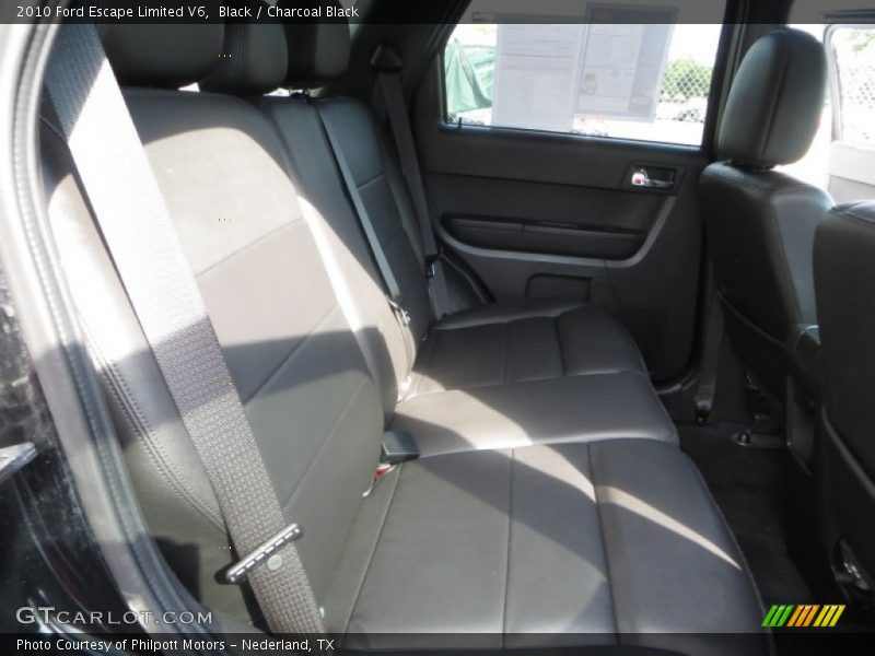 Black / Charcoal Black 2010 Ford Escape Limited V6