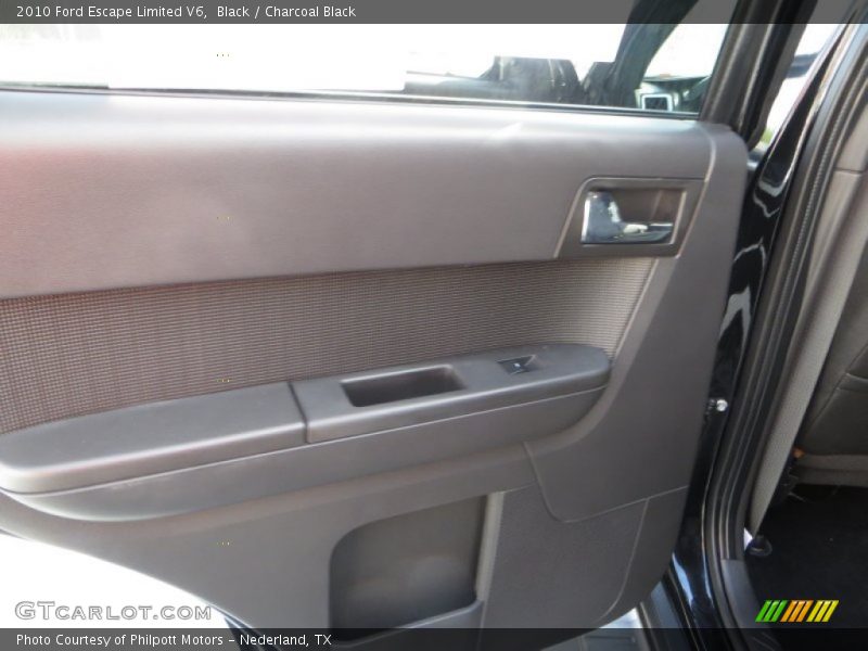 Black / Charcoal Black 2010 Ford Escape Limited V6