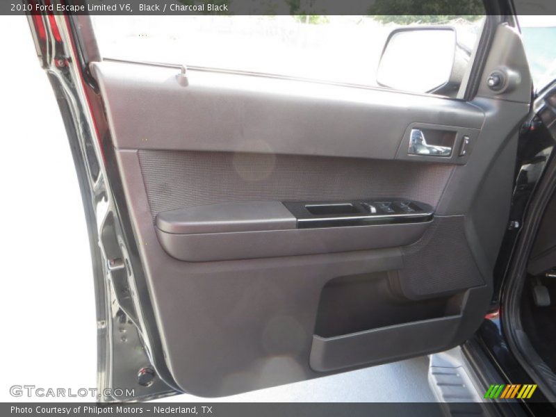 Black / Charcoal Black 2010 Ford Escape Limited V6