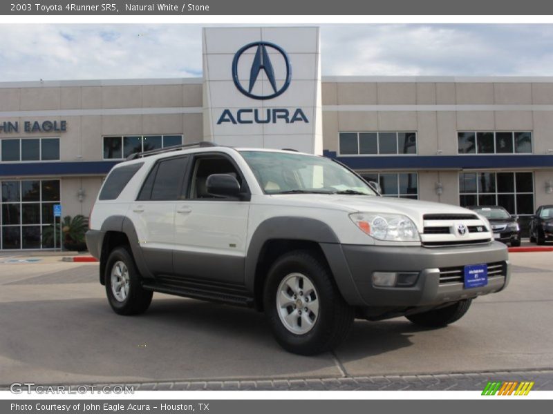 Natural White / Stone 2003 Toyota 4Runner SR5