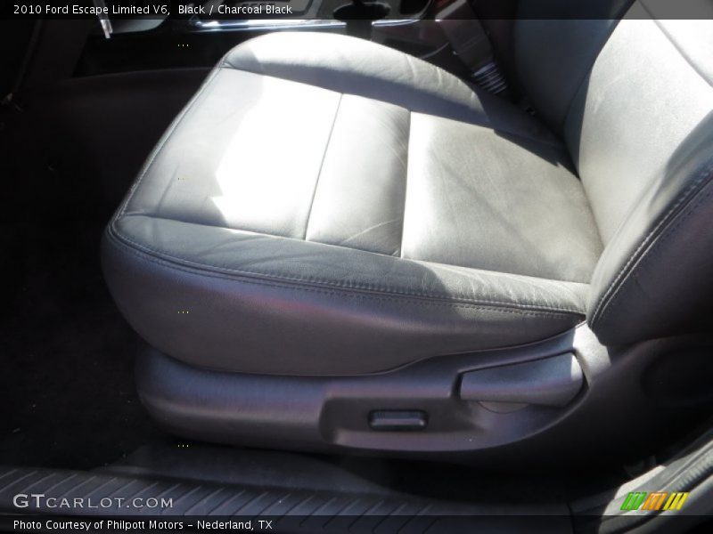 Black / Charcoal Black 2010 Ford Escape Limited V6