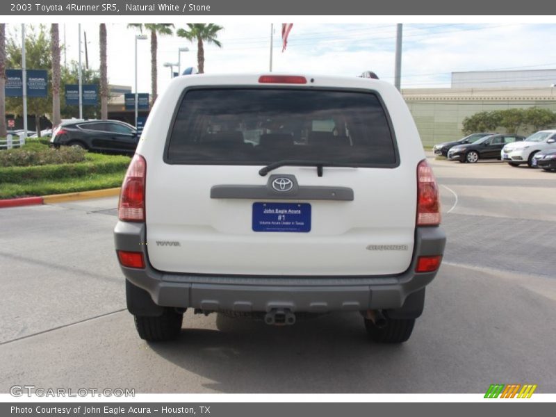 Natural White / Stone 2003 Toyota 4Runner SR5