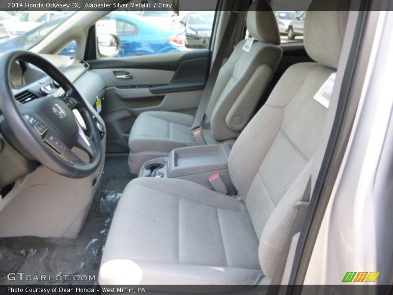 Alabaster Silver Metallic / Gray 2014 Honda Odyssey EX