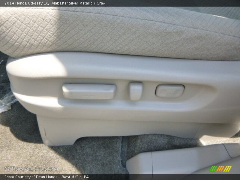 Alabaster Silver Metallic / Gray 2014 Honda Odyssey EX