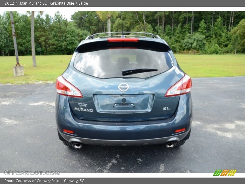 Graphite Blue / Beige 2012 Nissan Murano SL