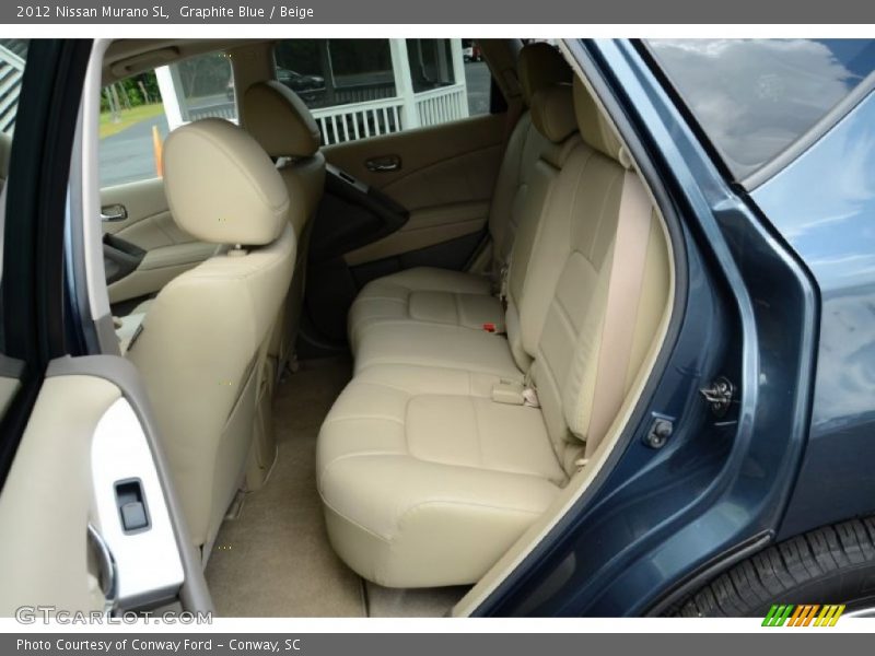 Graphite Blue / Beige 2012 Nissan Murano SL